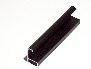 CL 415 matt fekete fém képkeretléc